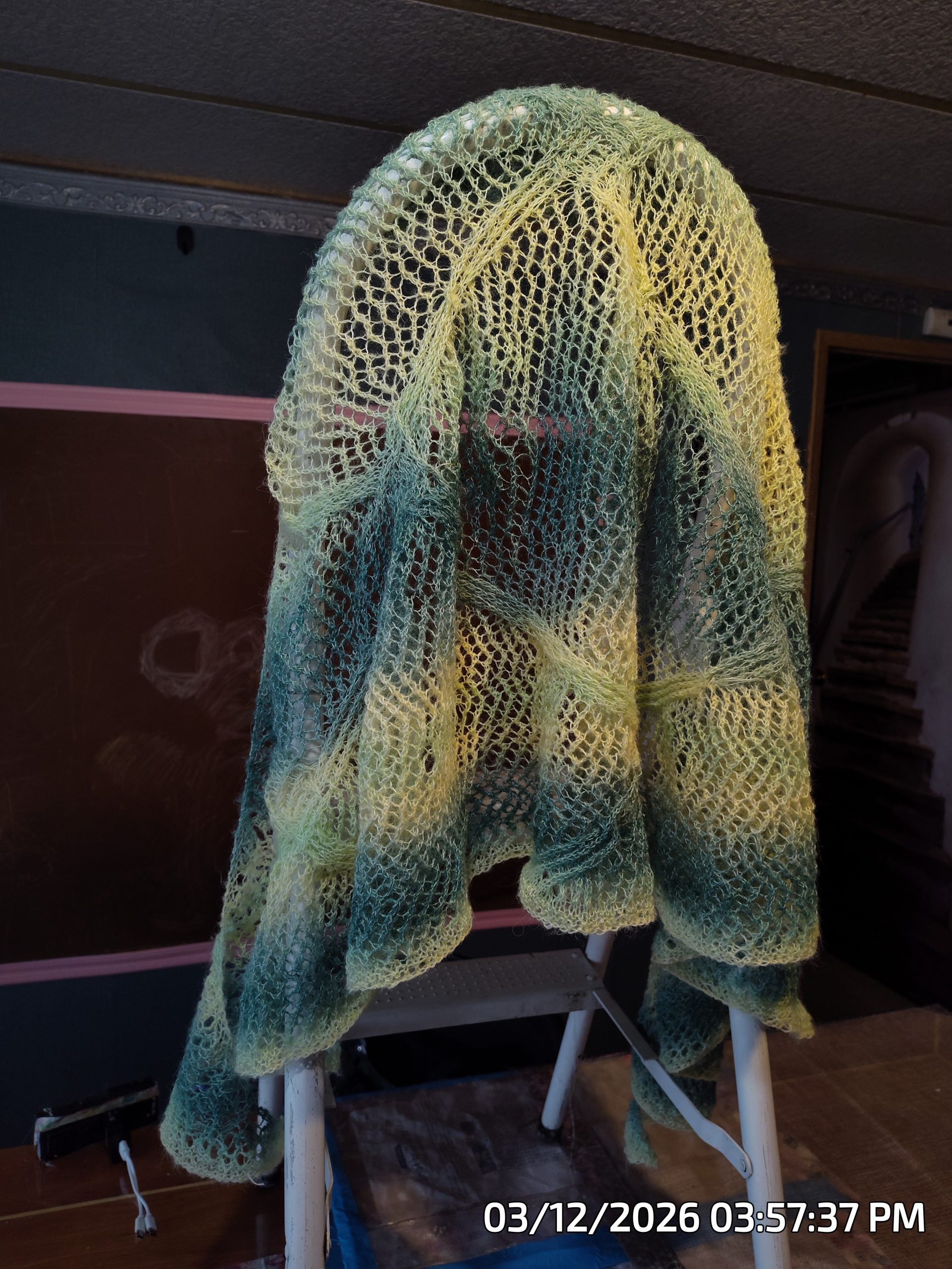 Pre-Order Available for Brigids Cross Shawl Kit